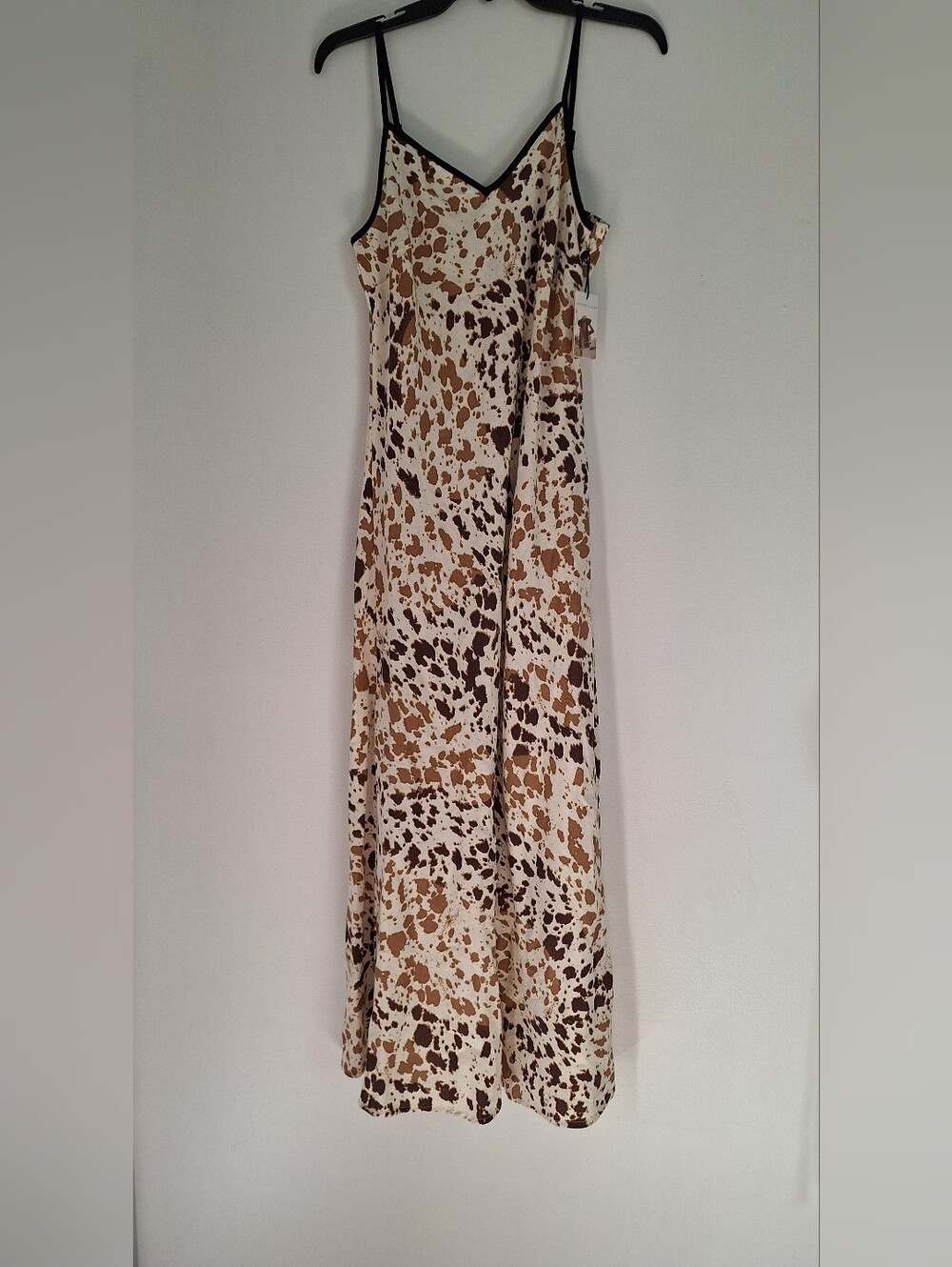 Sincerely Jules Cow Print Maxi Dress Size M